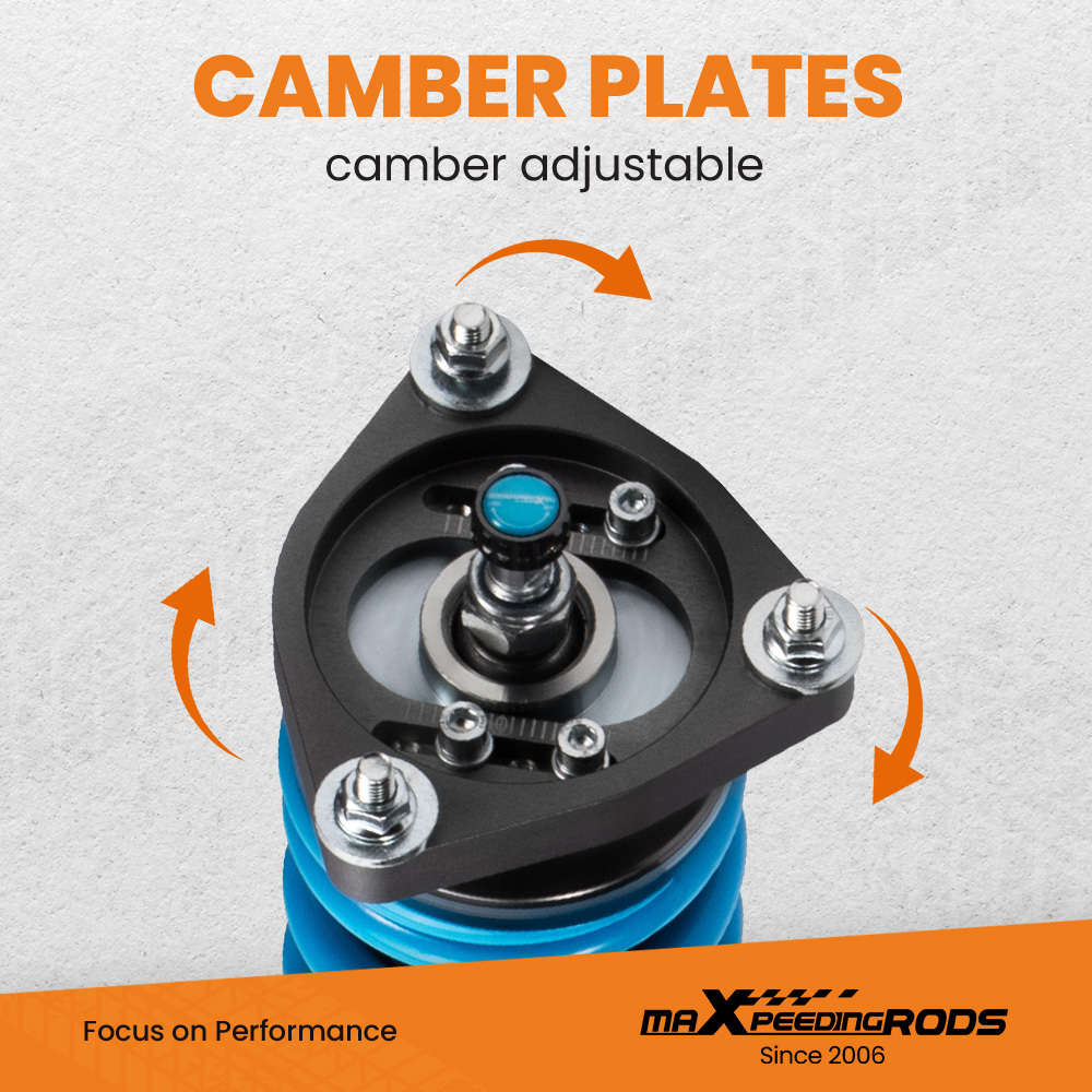 24 ways dampening adjustable T6 Advanced Series Coilover compatible for ford focus MK3 2011-2017 Lowering Kit